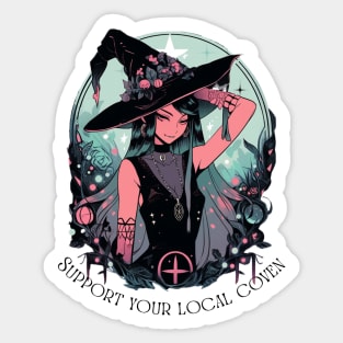 Support your local Coven Sticker